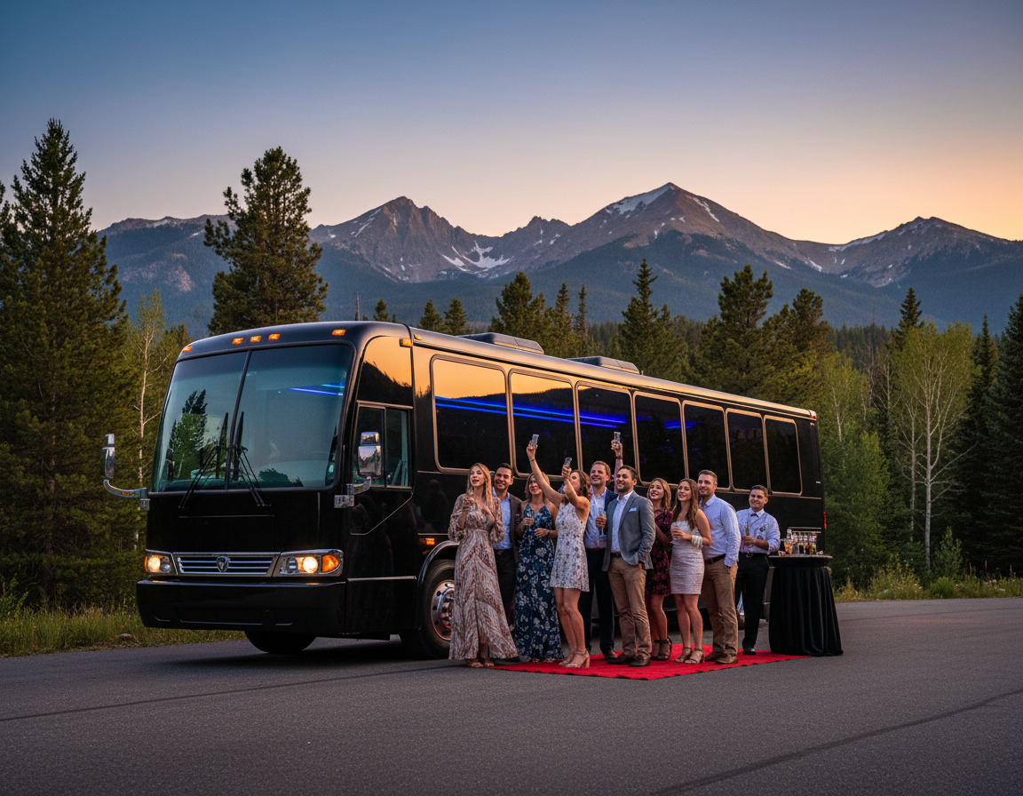 Littleton party bus and bus charter